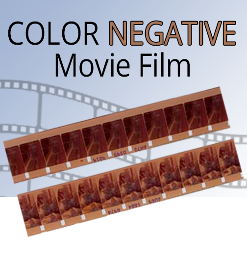Transfer 8mm/16mm Color Negative film