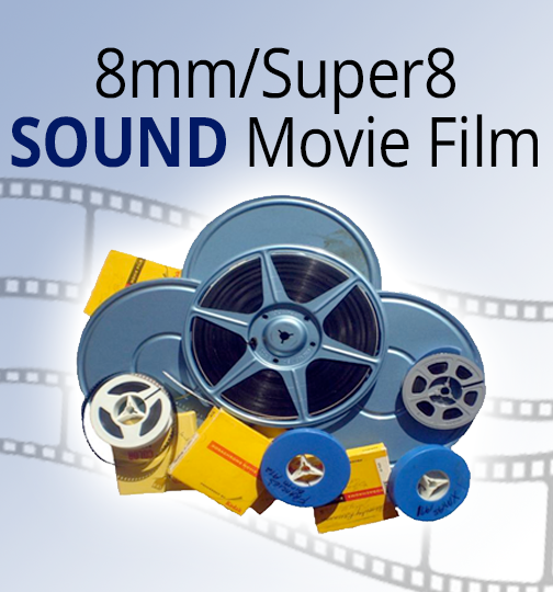 Transfer 8mm/Super 8 SOUND film