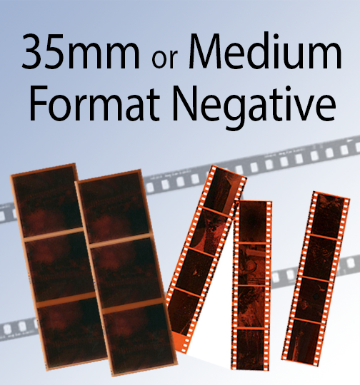 Scan 35mm Negative or Medium Format