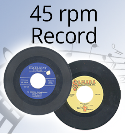 Convert 45rpm Record | 45rpm Record to CD/MP3 | Reel-Transfers