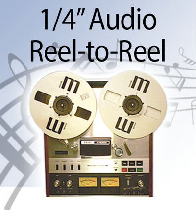 Reel-To-Reel Audio Tape Recording | Convert 1/4" | Reel-Transfers