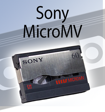 Transfer Sony MicroMV tape | Reel Transfers