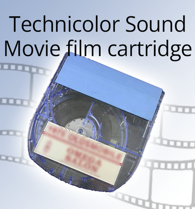 Technicolor Sound Moive Cartridge to Digital | Reel-Transfers